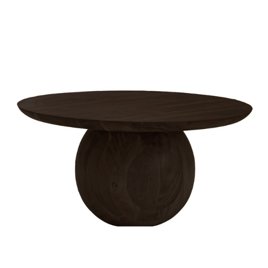 Arav Solid Wood Coffee Table |Coffee For Living Room | Centre - Walnut