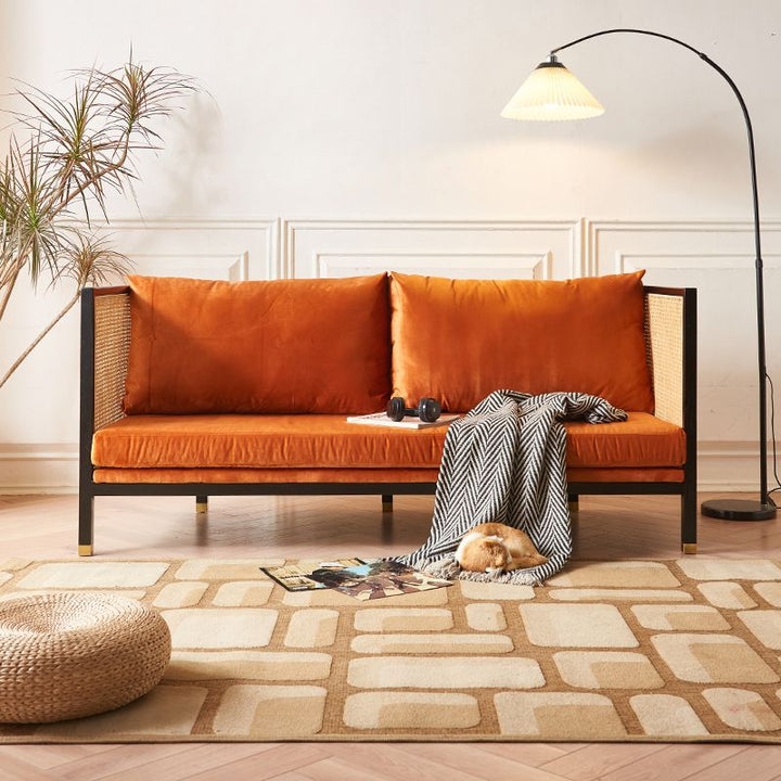 Ushika Solid Wood 3 Seater Sofa for Living Room