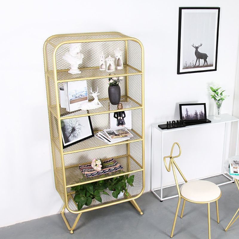 Svetlana Stainless Steel Frame Bookshelves | Storage Shelves