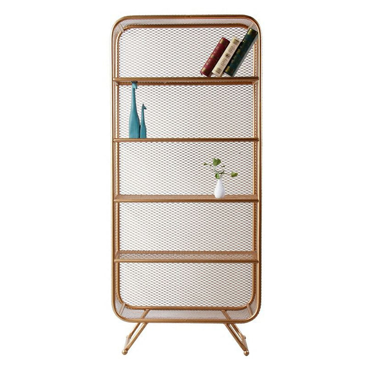 Svetlana Stainless Steel Frame Bookshelves | Storage Shelves
