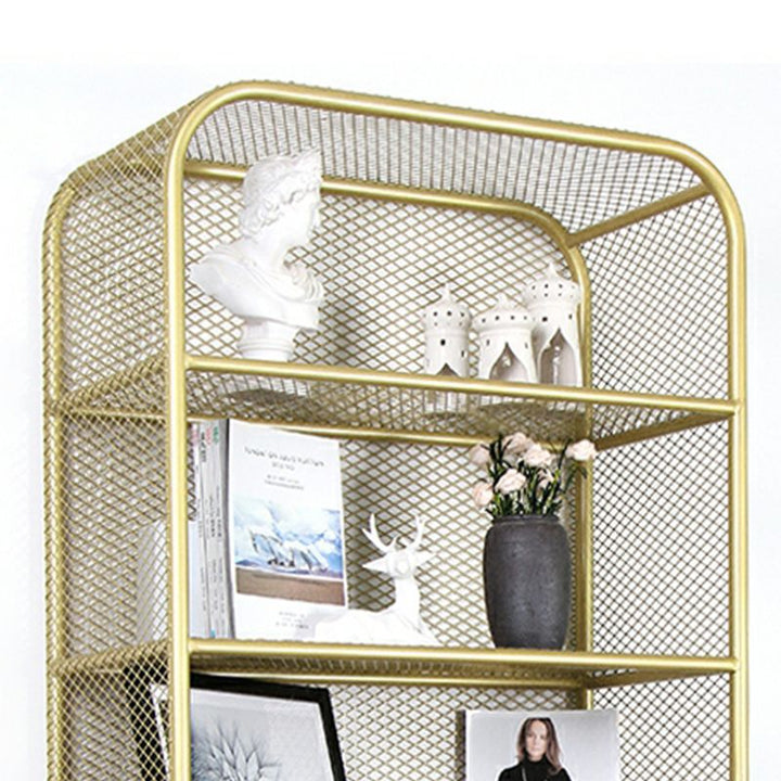 Svetlana Stainless Steel Frame Bookshelves | Storage Shelves
