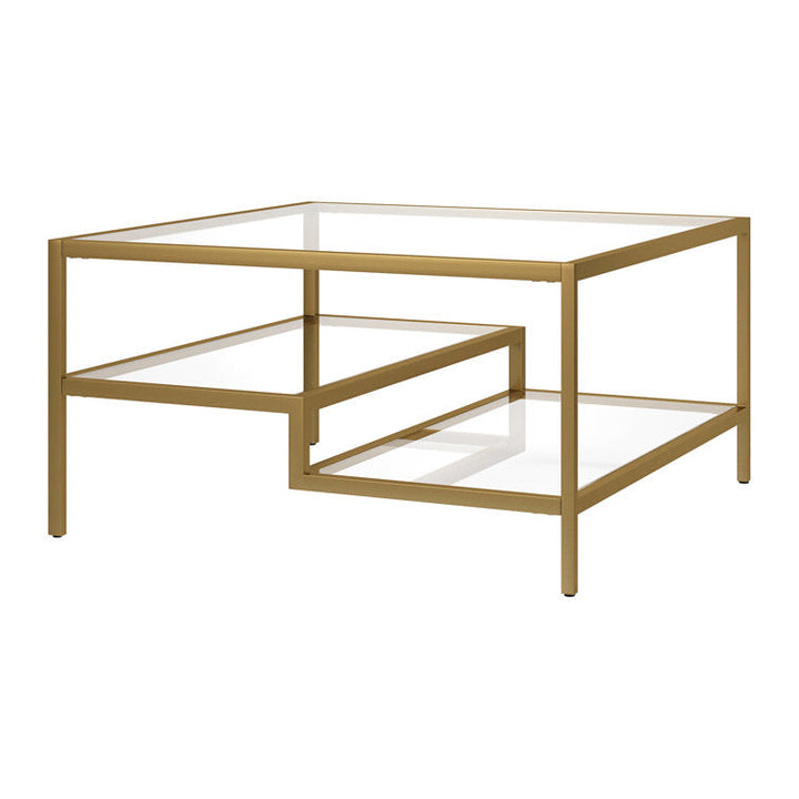 Cedar Metal Coffee Table For Living Room