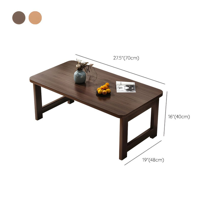 Nexa Solid Wood Coffee Table for Living Room | Folding Coffee Table | Rectangle Shape