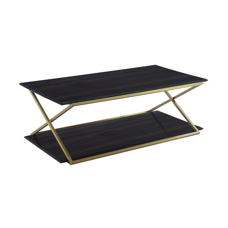 Gaurav Metal Coffee Table For Living Room