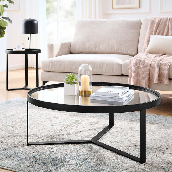 Aspen Stainless Steel Coffee Table For Living Room