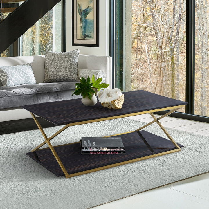 Gaurav Metal Coffee Table For Living Room
