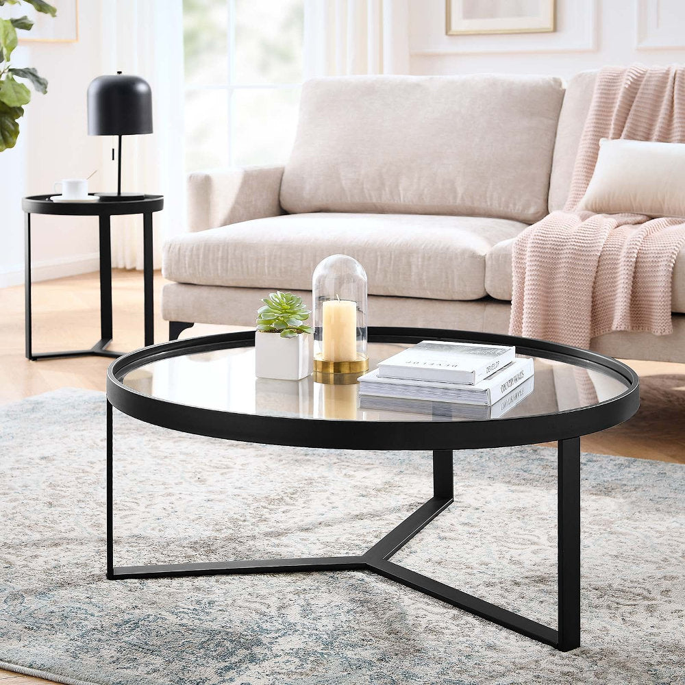 Aspen Stainless Steel Coffee Table For Living Room