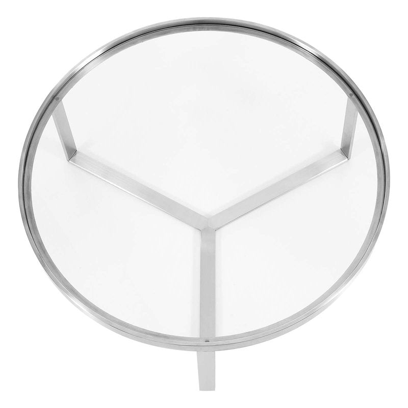 Sienna Stainless Steel Coffee Table For Living Room