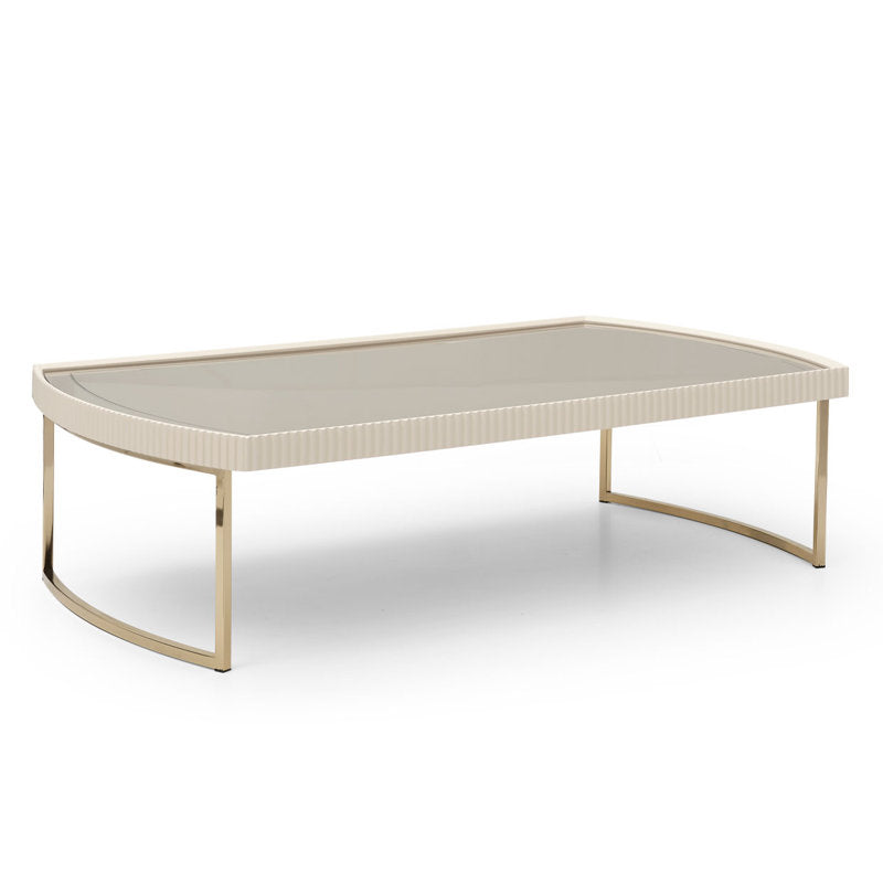 Glint Stainless Steel Coffee Table For Living Room