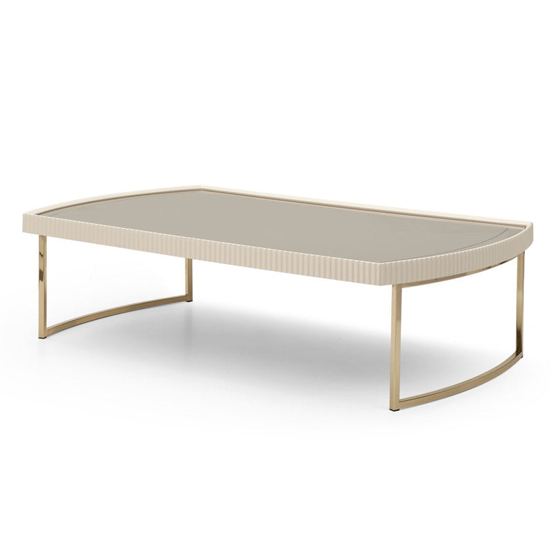 Glint Stainless Steel Coffee Table For Living Room