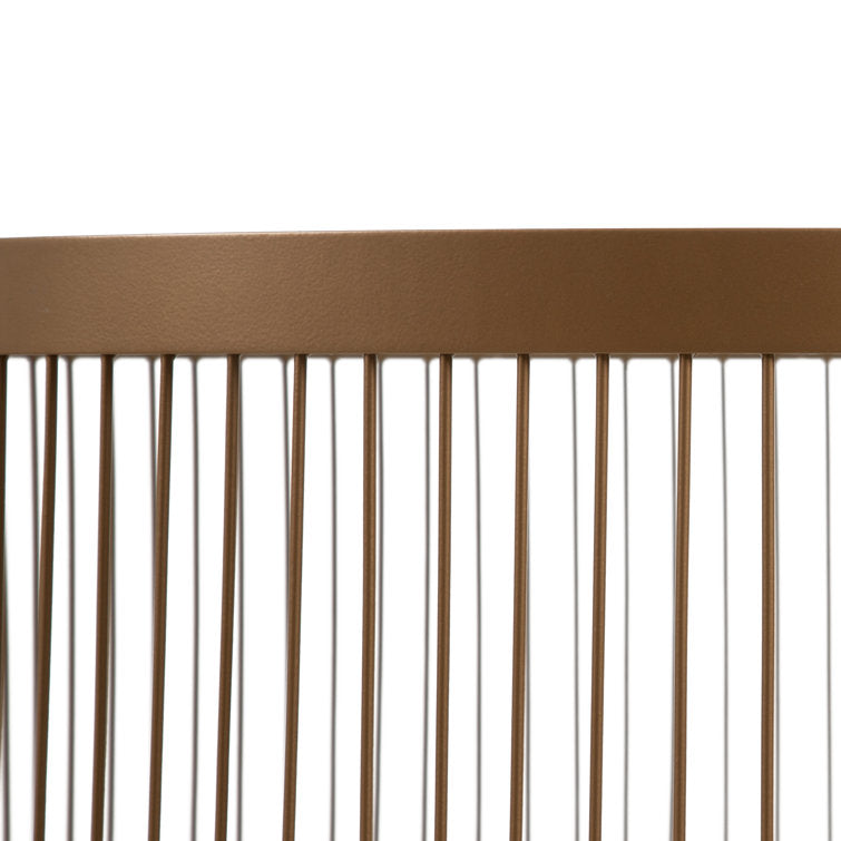Khushi Metal Coffee Table With Glass Top