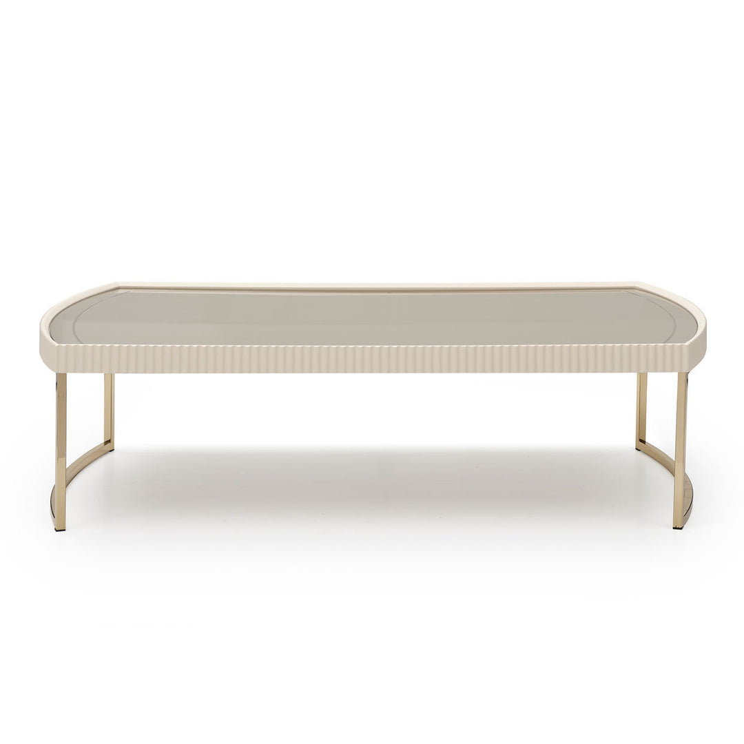 Glint Stainless Steel Coffee Table For Living Room