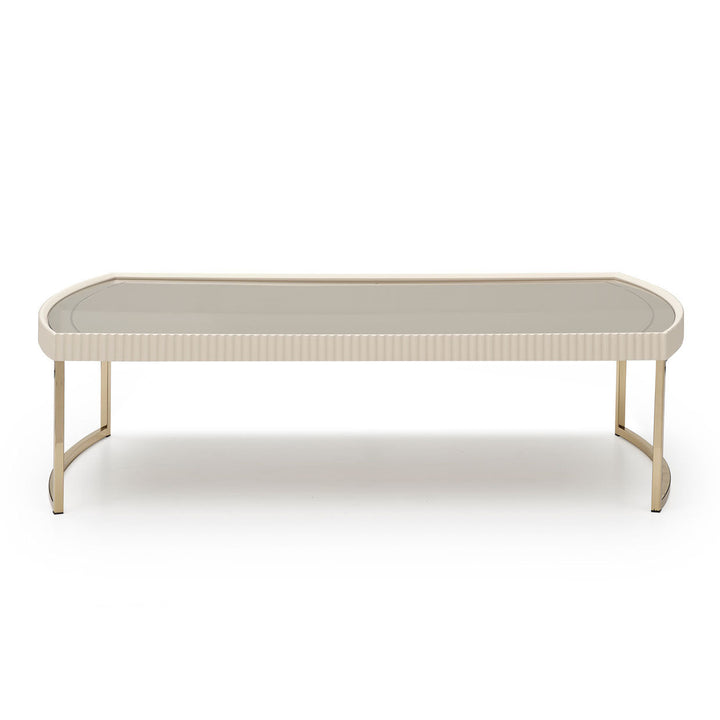 Glint Stainless Steel Coffee Table For Living Room