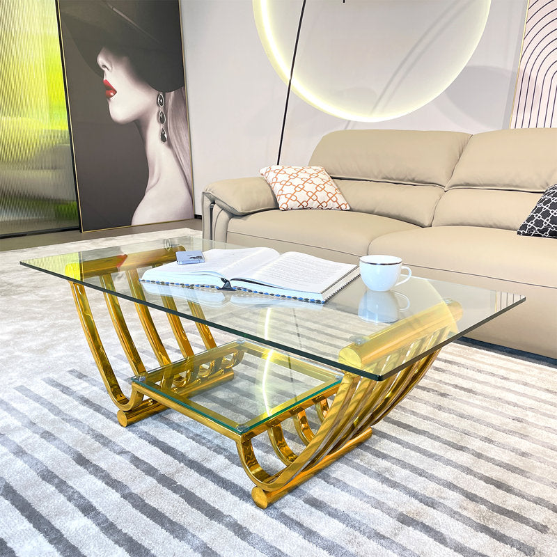Harini Metal Coffee Table For Living Room