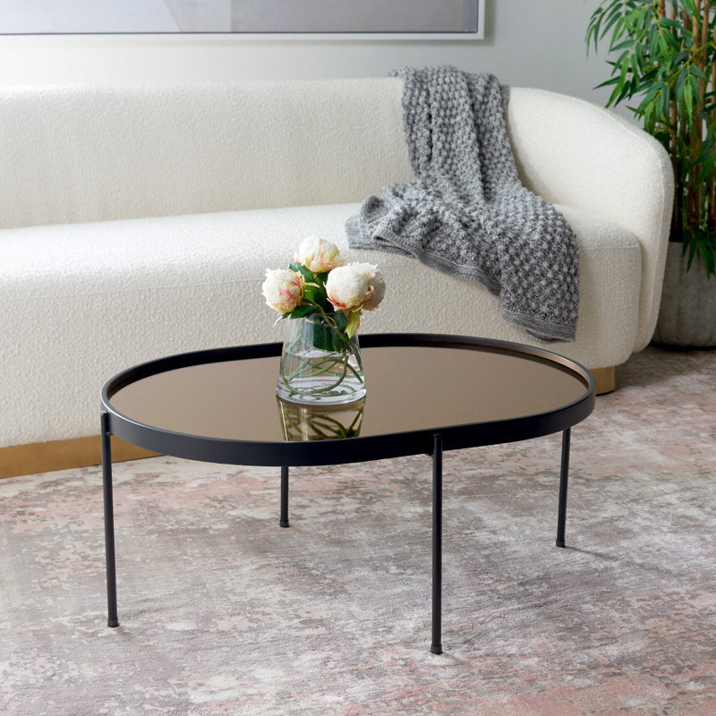 Maple Metal Coffee Table For Living Room