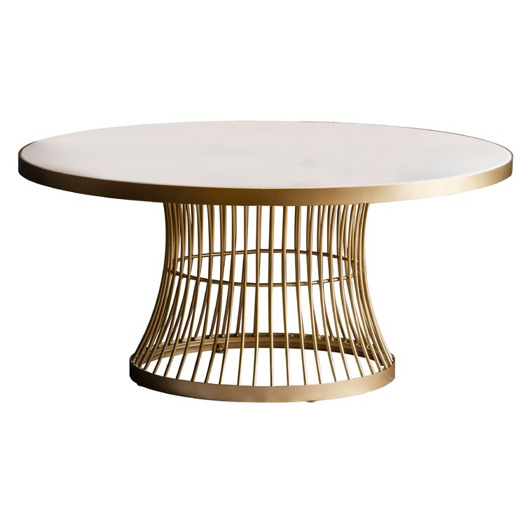 Kriti Metal Coffee Table For Living Room