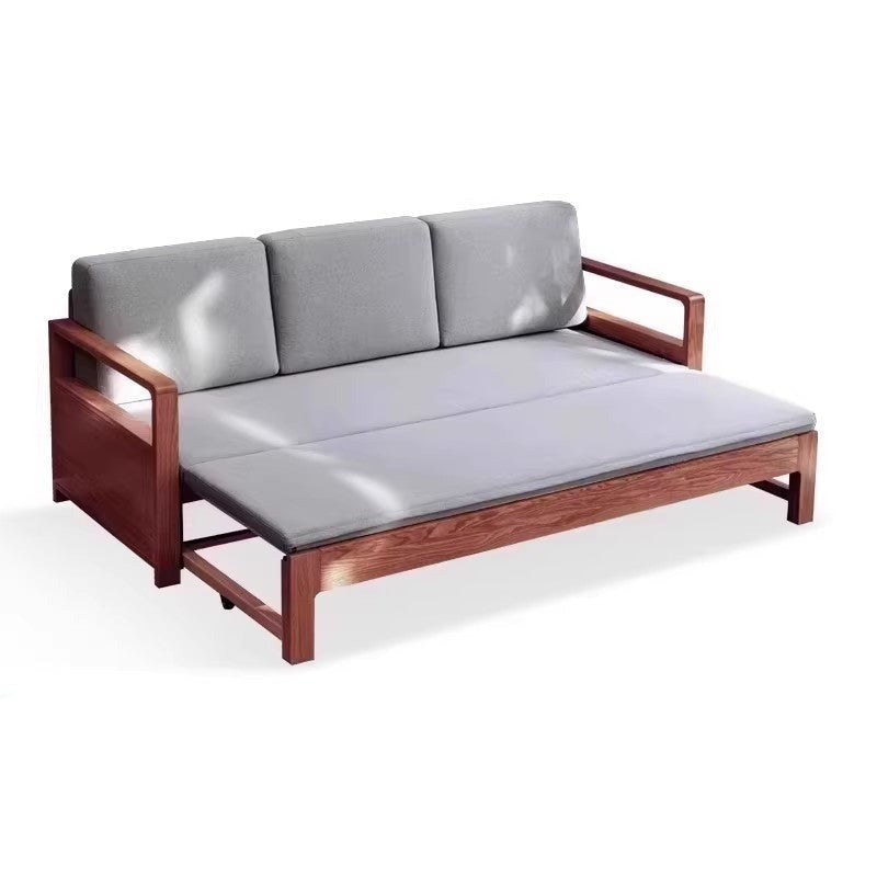 Lavita Solid Wood Sofa Come Bed | Easy Folding Sofa Come Bed