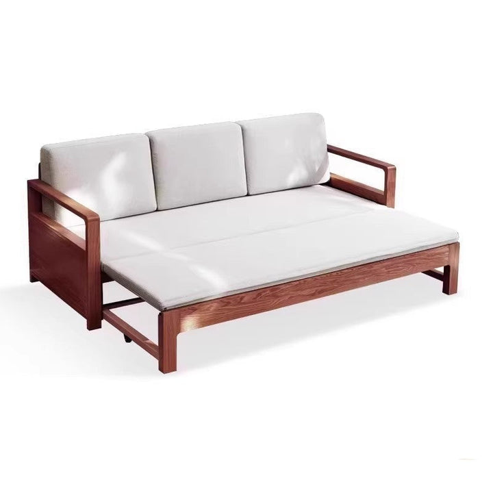 Lavita Solid Wood Sofa Come Bed | Easy Folding Sofa Come Bed