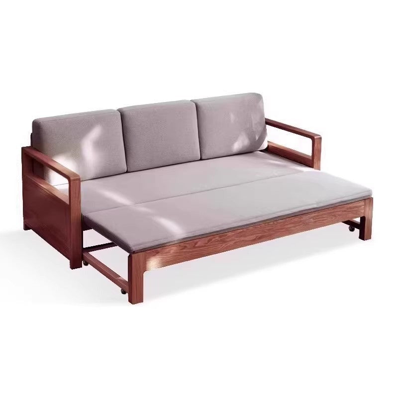 Lavita Solid Wood Sofa Come Bed | Easy Folding Sofa Come Bed