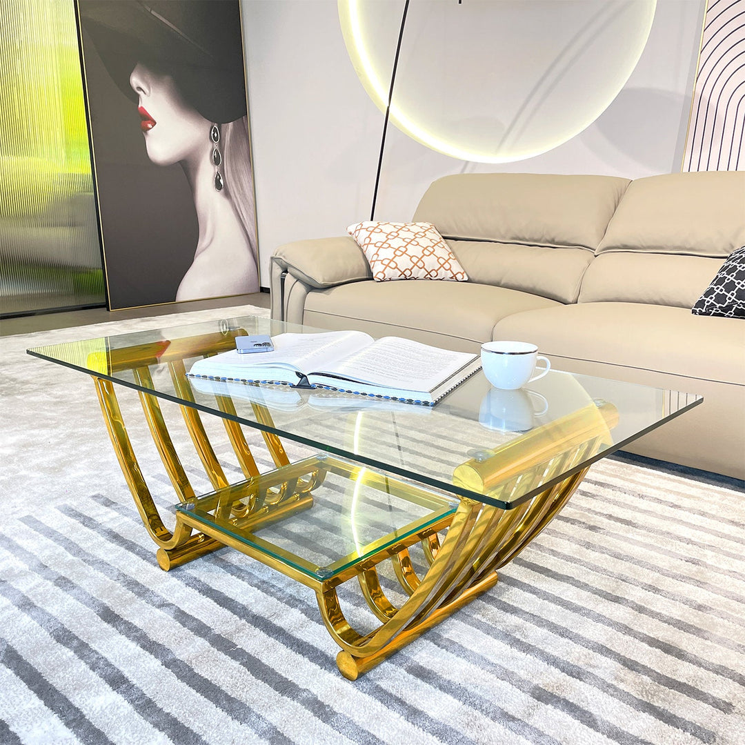 Harini Metal Coffee Table For Living Room