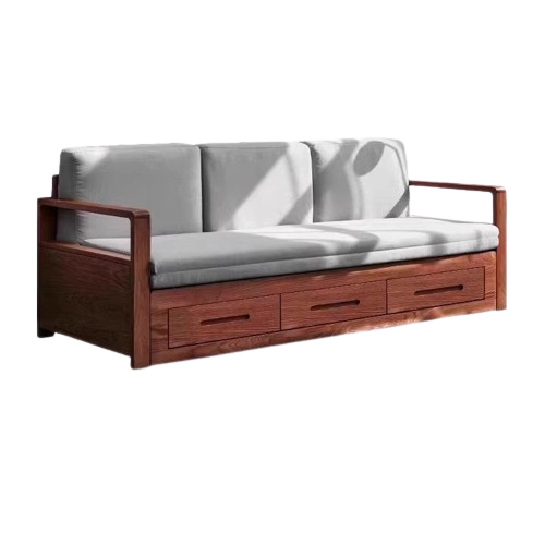Lavita Solid Wood Sofa Come Bed | Easy Folding Sofa Come Bed