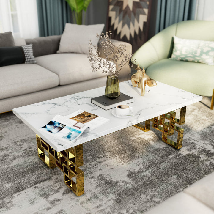 Himansh Metal Coffee Table For Living Room
