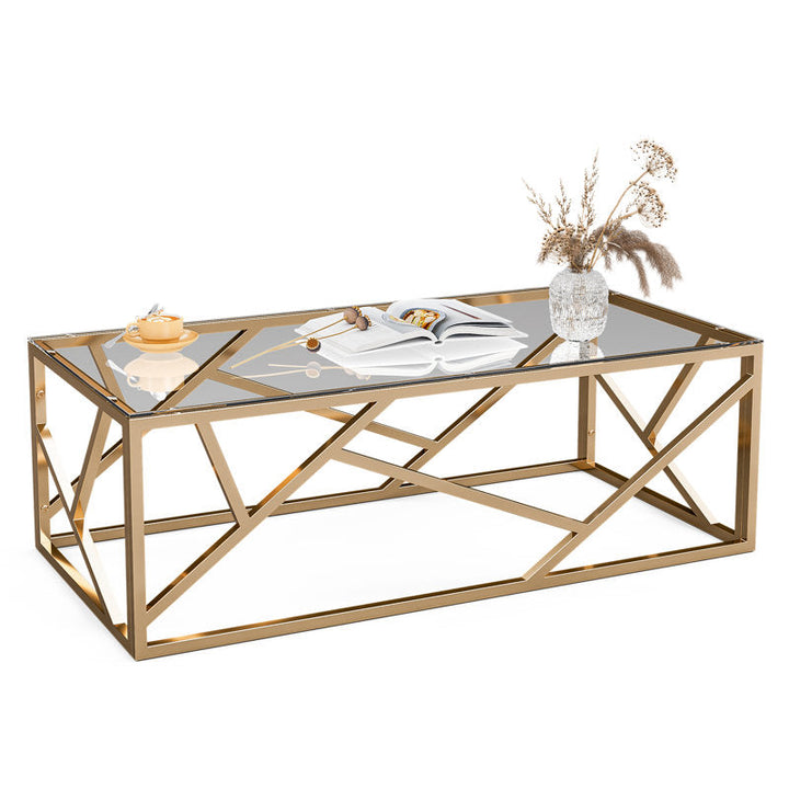 Aarav Metal Coffee Table For Living Room