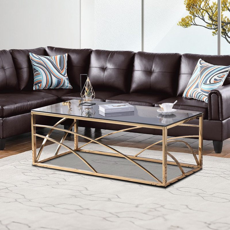Indira Metal Coffee Table For Living Room