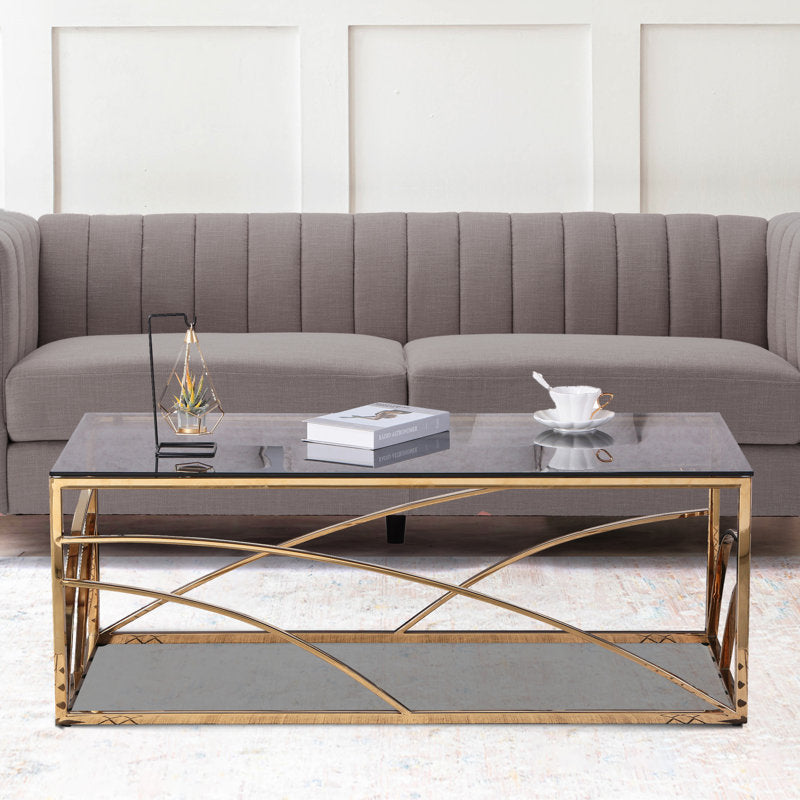 Indira Metal Coffee Table For Living Room