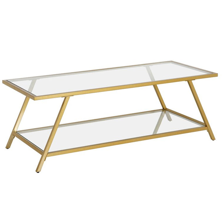 Dhruv Metal Coffee Table For Living Room
