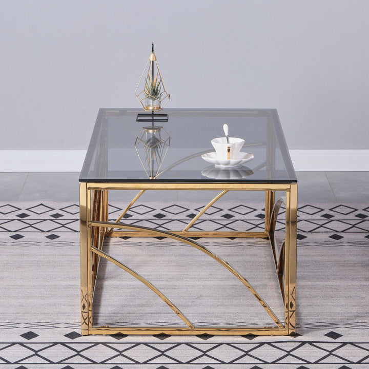 Indira Metal Coffee Table For Living Room