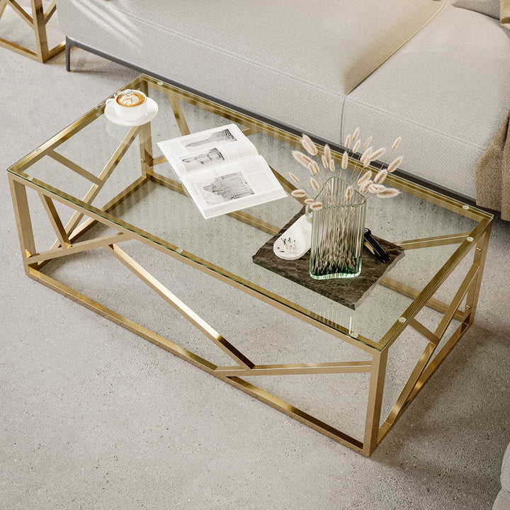Aarav Metal Coffee Table For Living Room