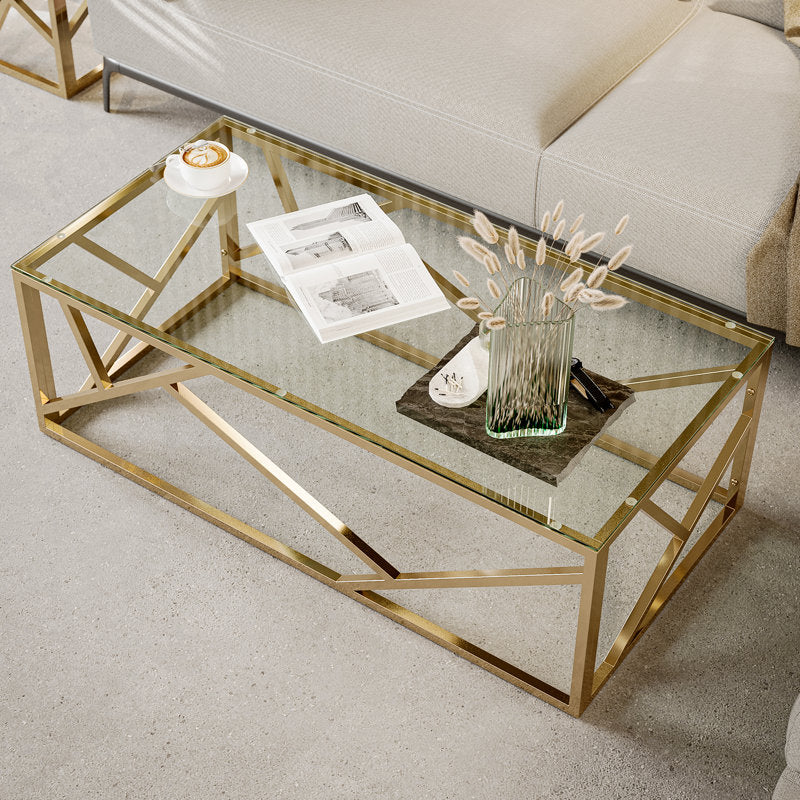 Aarav Metal Coffee Table For Living Room