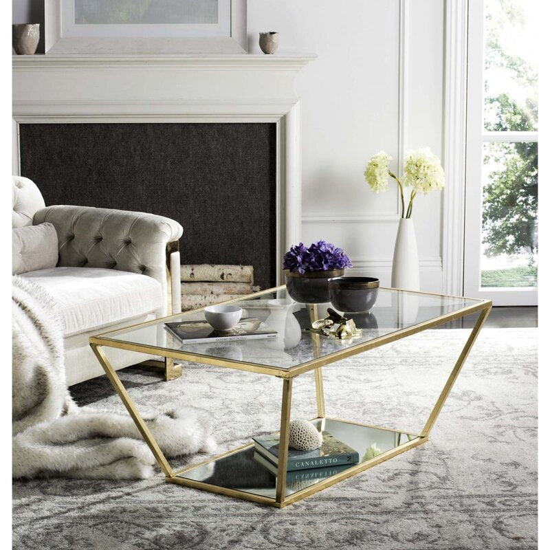 Ishaan Metal Coffee Table For Living Room