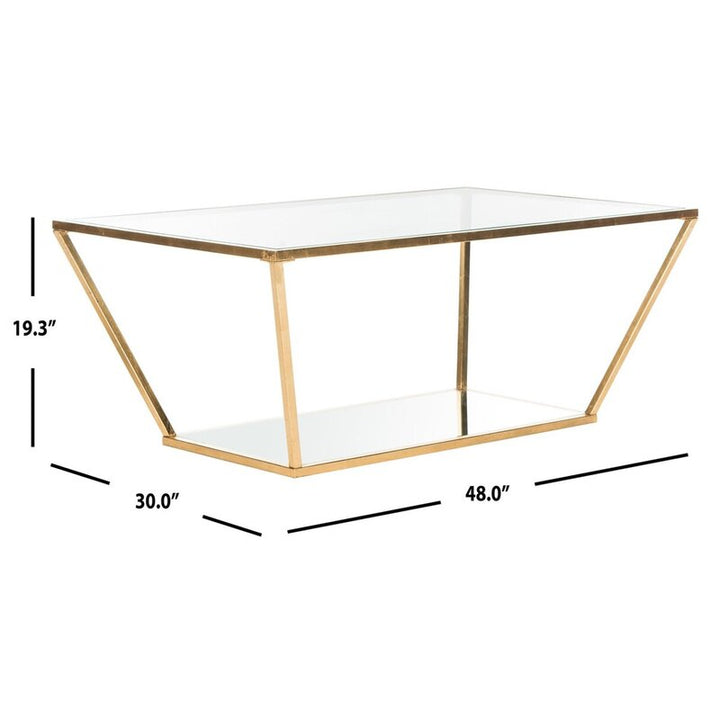Ishaan Metal Coffee Table For Living Room