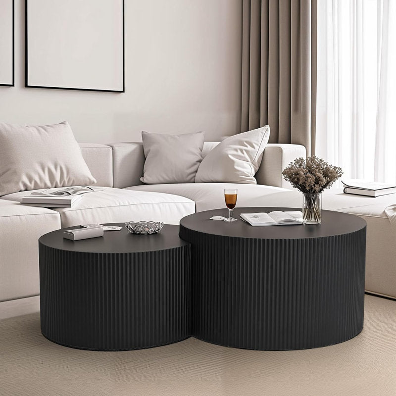 Dinesh Mdf Coffee Table For Living Room | Black Finish