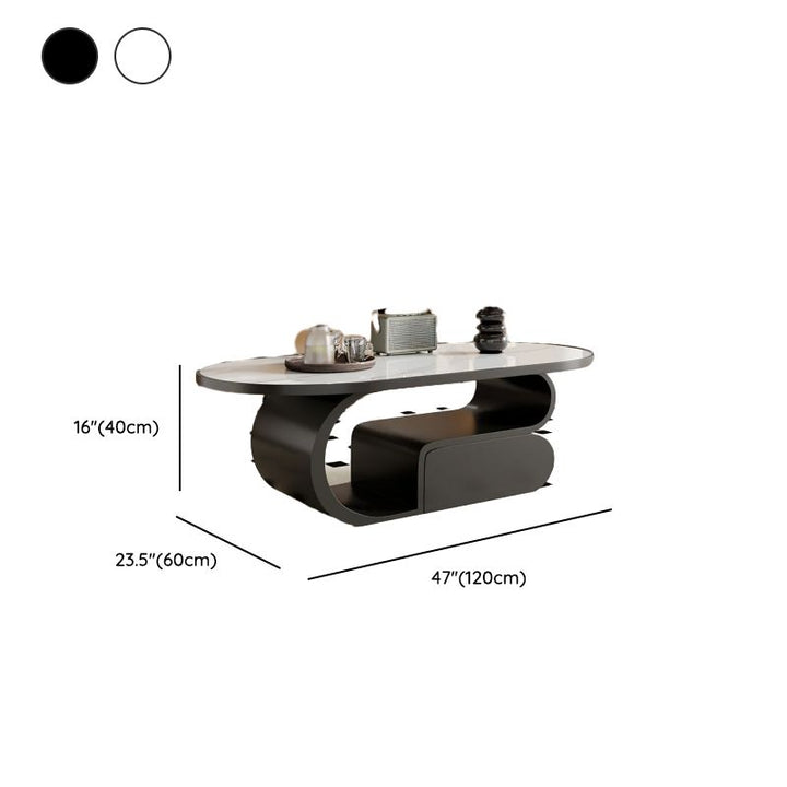 Nira Stainless Steel Coffee Table for Living Room | Designer Table