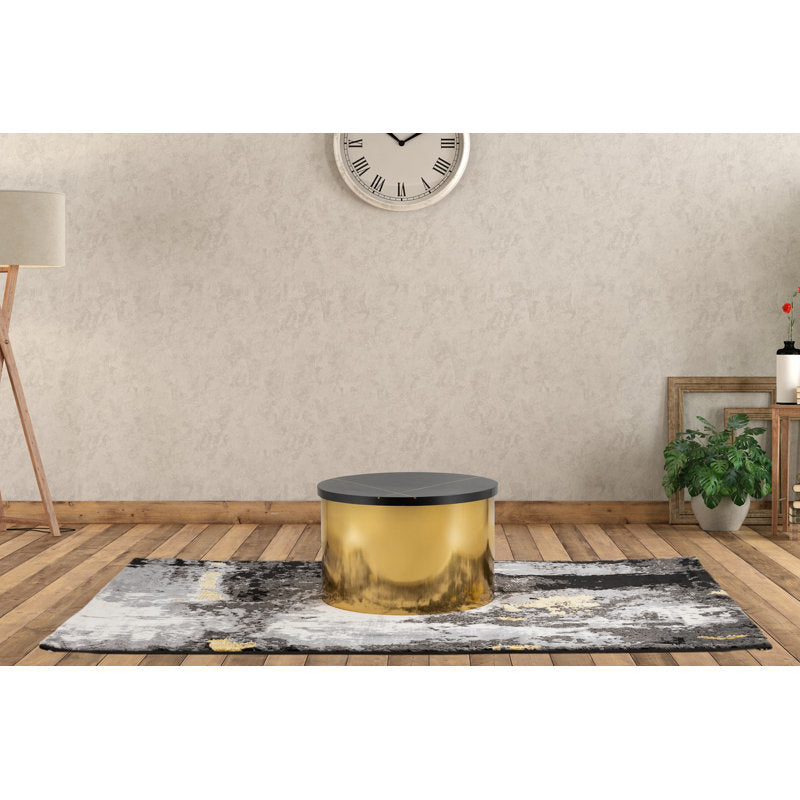 Azure Stainless Steel Pvd Coated Coffee Table For Living Room