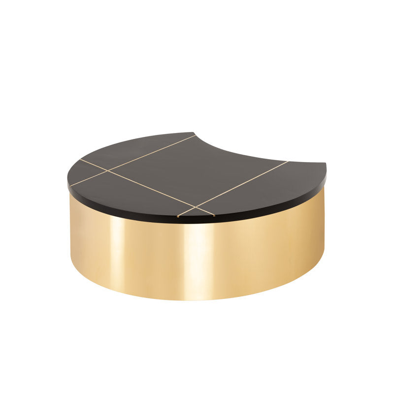 Azure Stainless Steel Pvd Coated Coffee Table For Living Room