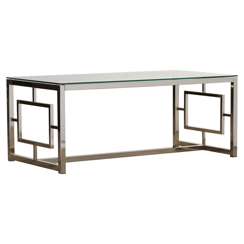 Kavya Metal Coffee Table For Living Room