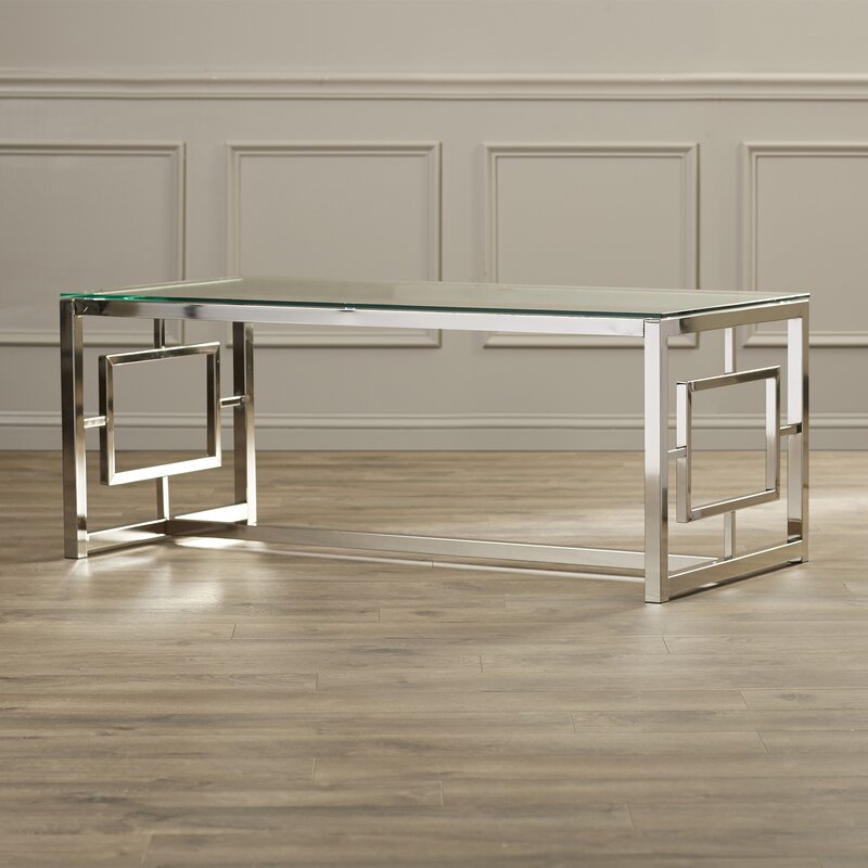 Kavya Metal Coffee Table For Living Room