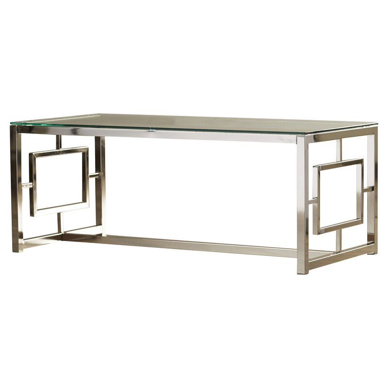 Kavya Metal Coffee Table For Living Room