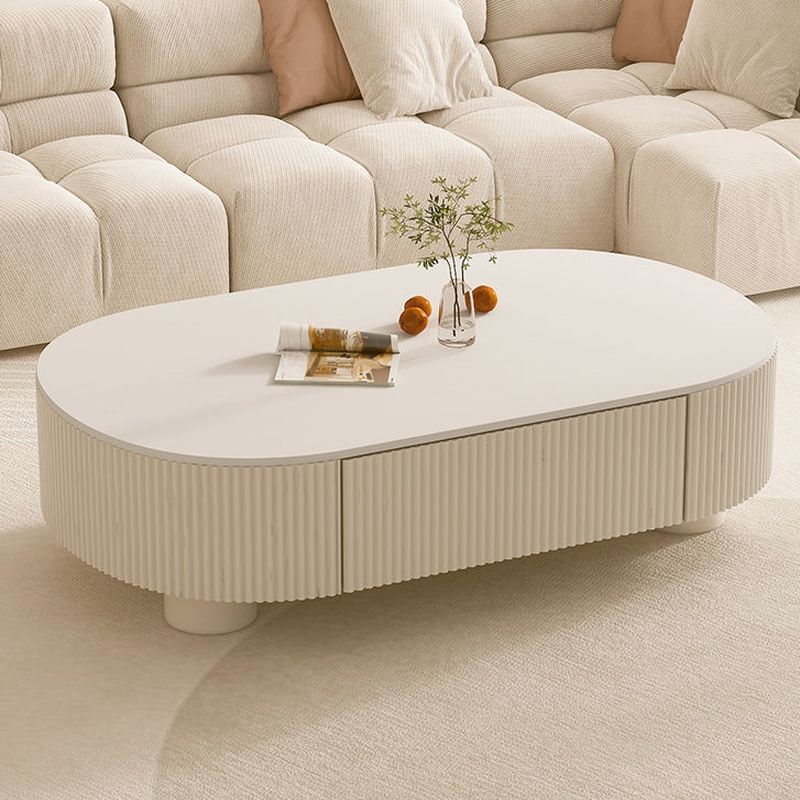 Eska Coffee Table for Living Room | White Finish