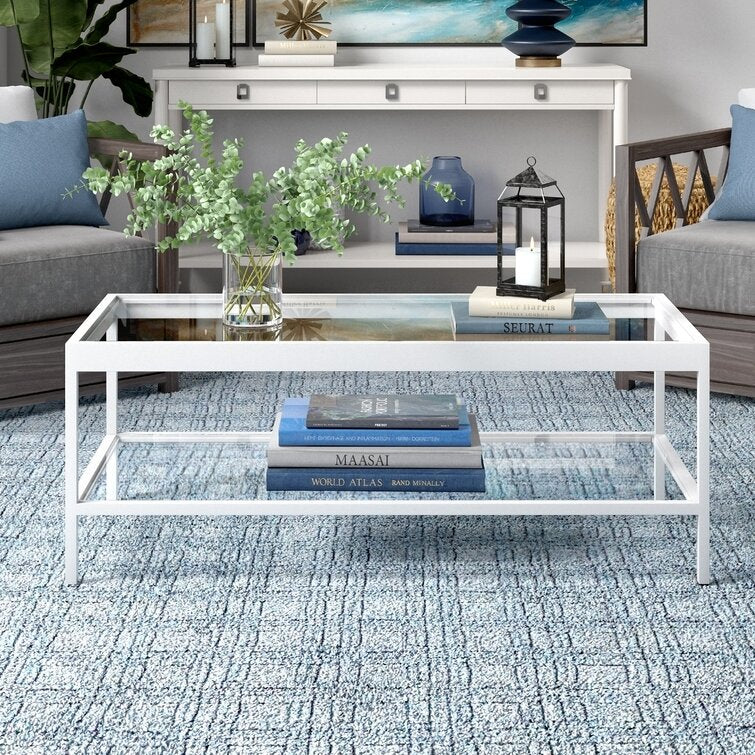 Kaushik Metal Coffee Table For Living Room