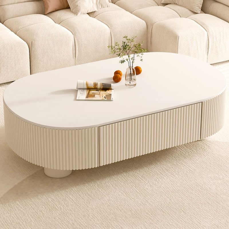 Eska Coffee Table for Living Room | White Finish