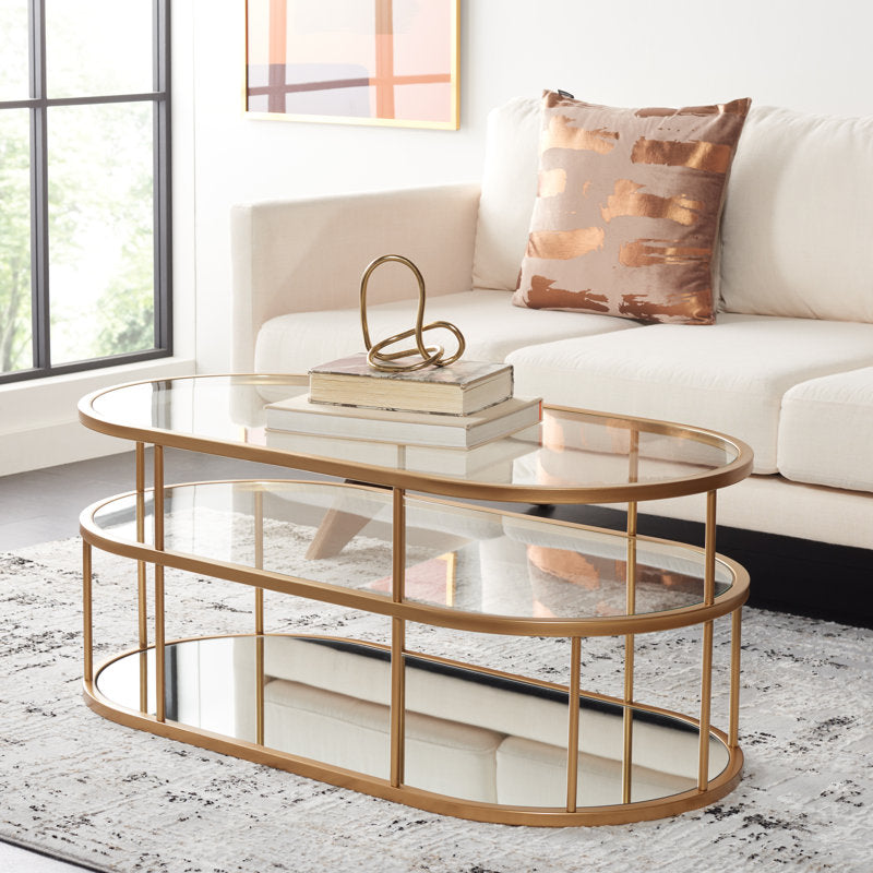 Mirage Metal Coffee Table For Living Room