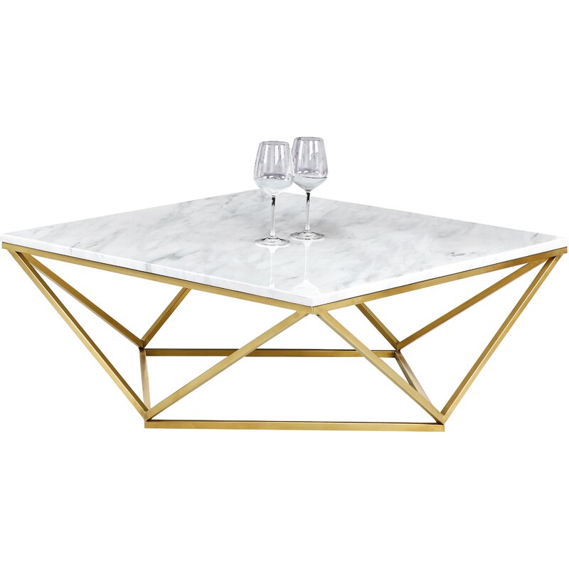 Lavanya Metal Coffee Table For Living Room