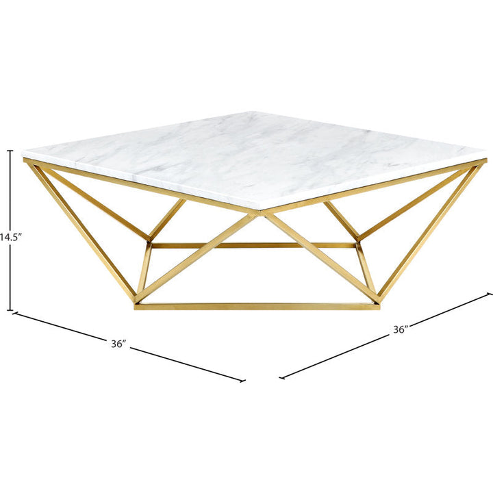 Lavanya Metal Coffee Table For Living Room