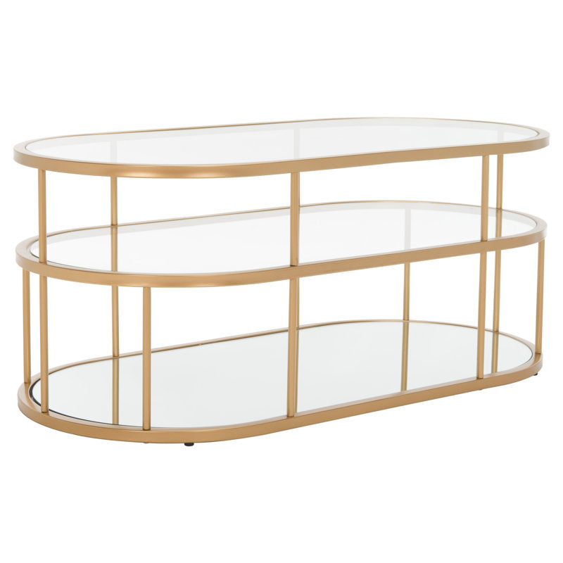 Mirage Metal Coffee Table For Living Room