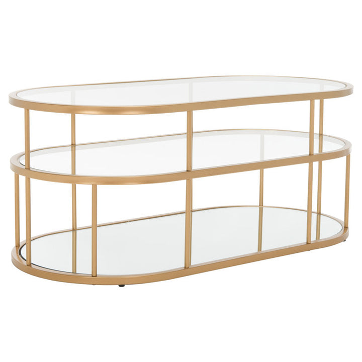 Mirage Metal Coffee Table For Living Room
